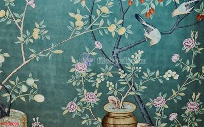 File in lụa File in tranh tường 3D FT200098 (hoa văn) File in tranh tường 3D FT200098