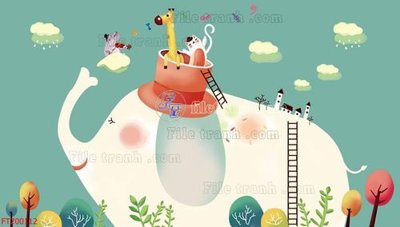 File gốc in mica File in tranh tường 3D FT200112 chất lượng