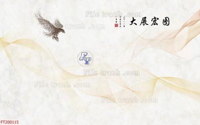 Chi tiết file tranh tráng gương File in tranh tường 3D FT200115 (ảnh gốc)