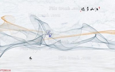 File PSD File in tranh tường 3D FT200116 (nguyên bản) cho thiết kế