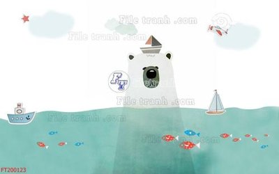 Tải file gốc File in tranh tường 3D FT200123 (bản PSD) gốc