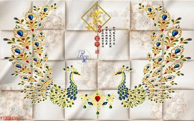 File tranh File in tranh tường 3D FT200139 (ảnh gốc) cho in ấn kỹ thuật số