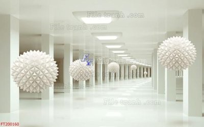 File gốc File in tranh tường 3D FT200160 (cho in ấn) từ kho Filetranh