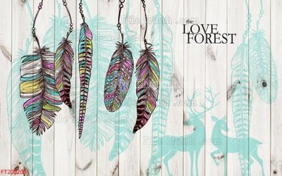 File gốc in ấn File in tranh tường 3D FT200200 (sẵn sàng tải về)