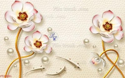 File PSD in ấn File in tranh tường 3D FT200201 (chất lượng cao)