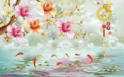 File PSD File in tranh tường 3D FT200239 (gốc) cho in quảng cáo