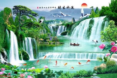 Chi tiết file gốc File in tranh tường 3D FT200288 (cho in tráng gương)