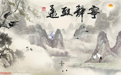 File in mica File in tranh tường 3D FT200293 (ảnh gốc) đẹp