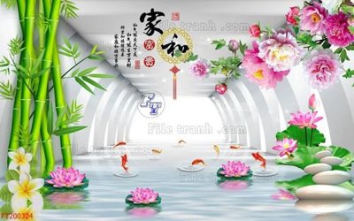 File in ấn File in tranh tường 3D FT200324 (bản gốc) sắc nét