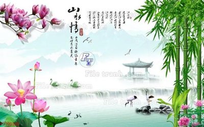 Tải file gốc File in tranh tường 3D FT200328 (in không vỡ ảnh)