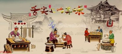 Download file gốc File in tranh tường 3D FT200415 (in lụa) tranh 3D