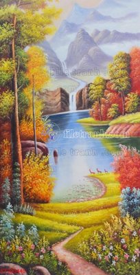 Tải file gốc in lụa File in tranh tường 3D FT200440 siêu nét