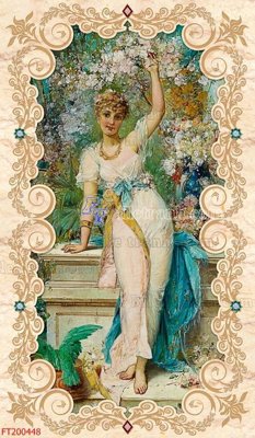 File gốc File in tranh tường 3D FT200448 (cho in UV) siêu nét