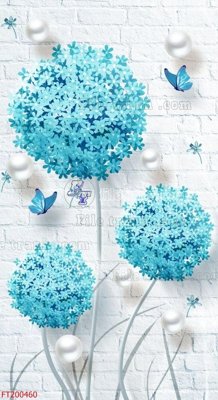 File PSD File in tranh tường 3D FT200460 (bản gốc) độ phân giải cao