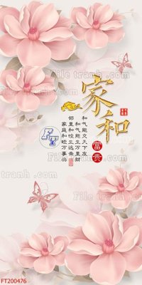 File tranh in mica File in tranh tường 3D FT200476 (độ phân giải cao)