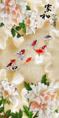 File gốc File in tranh tường 3D FT200483 (cho in 3D) độc đáo