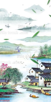 Tải file PSD File in tranh tường 3D FT200520 (nguyên layer) để in