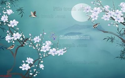 File tranh gốc File in tranh tường 3D FT200676 (bản quyền) Filetranh.com