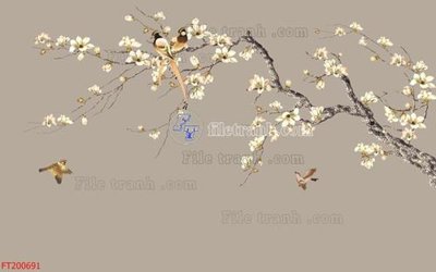 Tải file tranh gốc File in tranh tường 3D FT200691 chất lượng cao