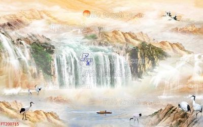 Download file gốc File in tranh tường 3D FT200715 (dùng cho in ấn)