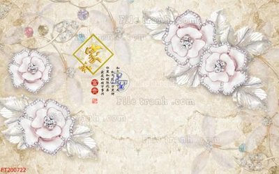 File gốc File in tranh tường 3D FT200722 (trang trí) phòng trẻ em