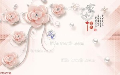 Tải file File in tranh tường 3D FT200738 (ảnh gốc) in tráng gương