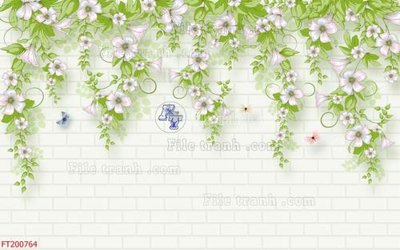 Tải file File in tranh tường 3D FT200764 (ảnh gốc) file AI/EPS