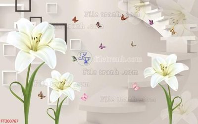 Hình ảnh gốc File in tranh tường 3D FT200767 (để in khổ lớn)