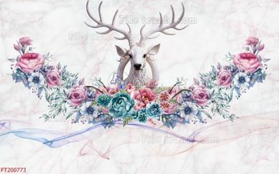 Tải file gốc File in tranh tường 3D FT200773 (bản PSD) còn layer