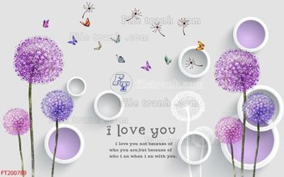 Tải file File in tranh tường 3D FT200789 (gốc) in ấn ngay lập tức