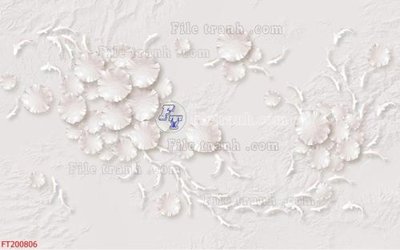 File in ấn File in tranh tường 3D FT200806 (bản gốc) từ file gốc