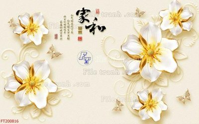 Hình ảnh gốc File in tranh tường 3D FT200816 (để in khổ lớn)