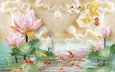 Ảnh gốc File in tranh tường 3D FT200836 (siêu chi tiết) để in ấn