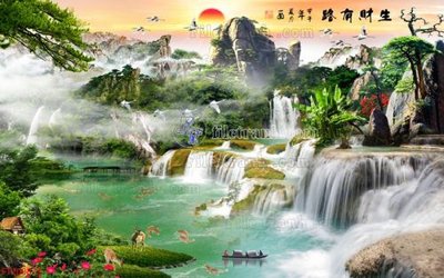 Tải về hình ảnh gốc File in tranh tường 3D FT200878 sắc nét