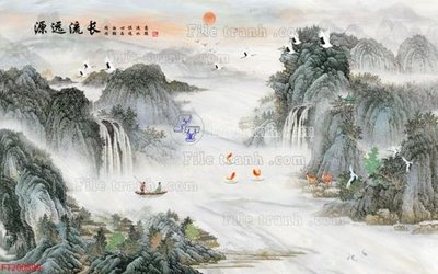 File PSD File in tranh tường 3D FT200899 (gốc) nhiều lớp (multi-layer)