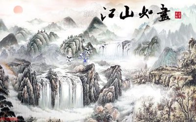 Tải file gốc in lụa File in tranh tường 3D FT200902 siêu nét