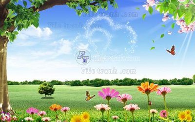 File in ấn File in tranh tường 3D FT200948 (bản gốc) sắc nét