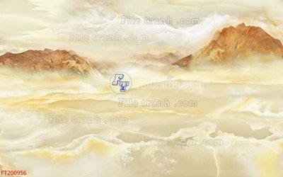 File gốc File in tranh tường 3D FT200956 (in lụa) cao cấp