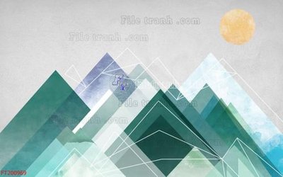 Download file File in tranh tường 3D FT200969 (chuẩn in) chất lượng cao