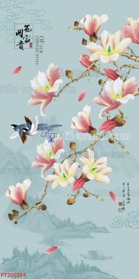 File gốc File in tranh tường 3D FT201014 (ảnh chi tiết) để in trần