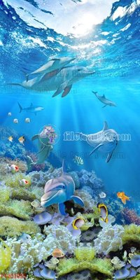 Tải file File in tranh tường 3D FT201055 (gốc) làm tranh treo tường