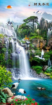 File tranh File in tranh tường 3D FT201060 (ảnh gốc) sắc nét hoàn hảo