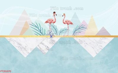 Download file File in tranh tường 3D FT201070 (chuẩn in) chất lượng cao