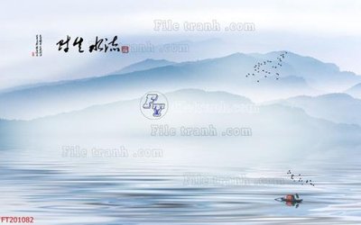 File tranh gốc File in tranh tường 3D FT201082 (sắc nét từng chi tiết)