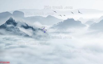 Tải file gốc File in tranh tường 3D FT201088 (in khổ lớn) không vỡ