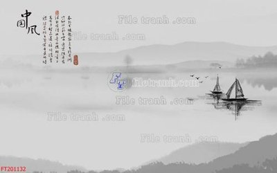 File tranh File in tranh tường 3D FT201132 (ảnh gốc) độc quyền