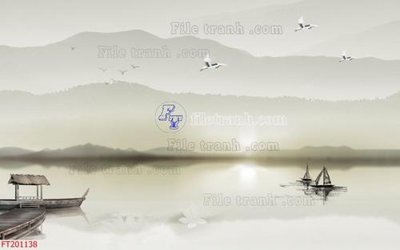 File gốc File in tranh tường 3D FT201138 (phong cách) châu Âu