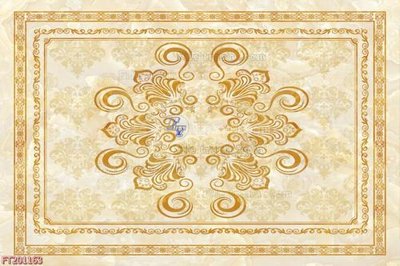 File gốc File in tranh tường 3D FT201163 (in lụa) tranh mã đáo