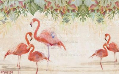 File gốc in mica File in tranh tường 3D FT201164 chất lượng