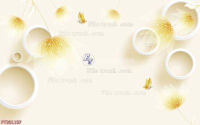 File gốc File in tranh tường 3D FT201197 (phong cách) châu Âu